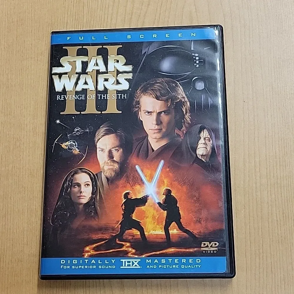 Star Wars: Revenge of the Sith Episode III Mathew Stover 2005 and DVD movie